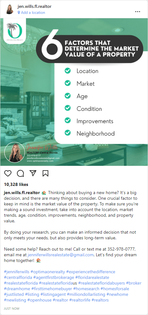 Social Media Sample Post